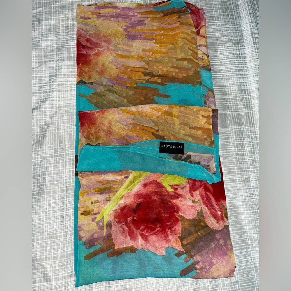 Haute Hijab Square Chiffon Scarf